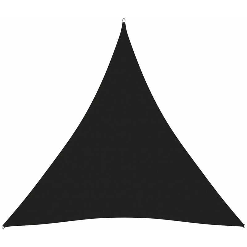 

Youthup - Toldo de vela triangular de tela oxford negro 3,6x3,6x3,6 m - Negro