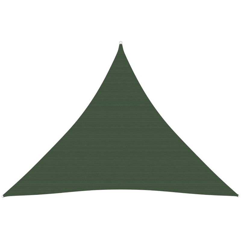 

Toldo de vela verde oscuro HDPE 160 g/m² 3,6x3,6x3,6 m - Verde - Youthup