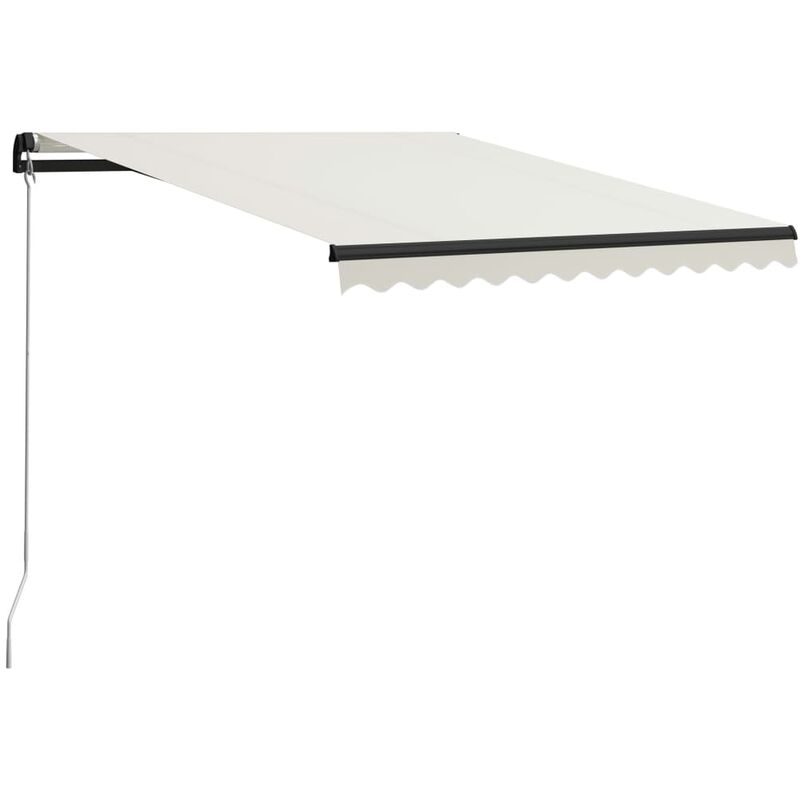 

Toldo manual retráctil color crema 300x250 cm - Crema - Youthup