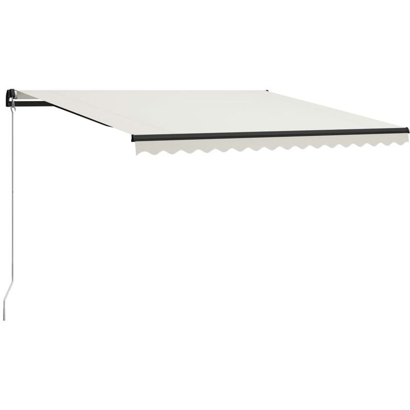 

Toldo manual retráctil color crema 400x300 cm - Crema - Youthup
