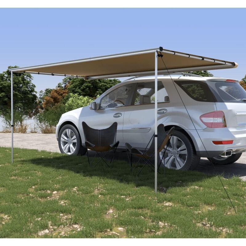 

Toldo para autocaravanas y caravanas 3,6x2x2,15 m beige - Beige - Youthup