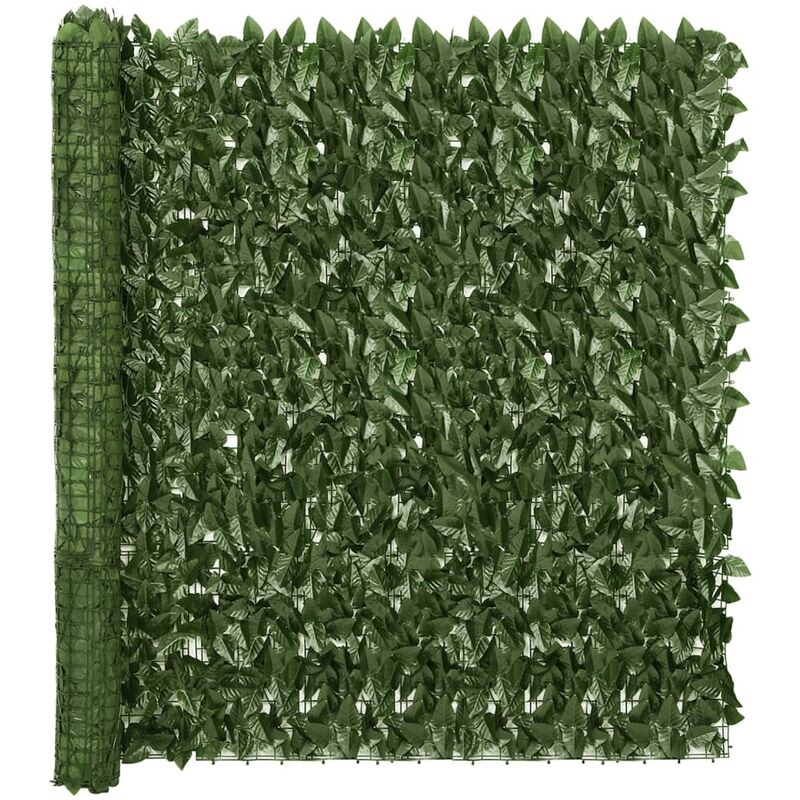 

Toldo para balcón con hojas verde oscuro 600x150 cm - Verde - Youthup