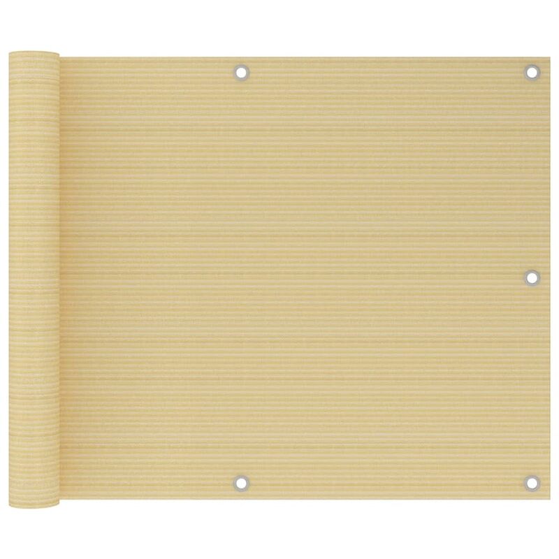 

Toldo para balcón HDPE beige 75x300 cm - Beige - Youthup