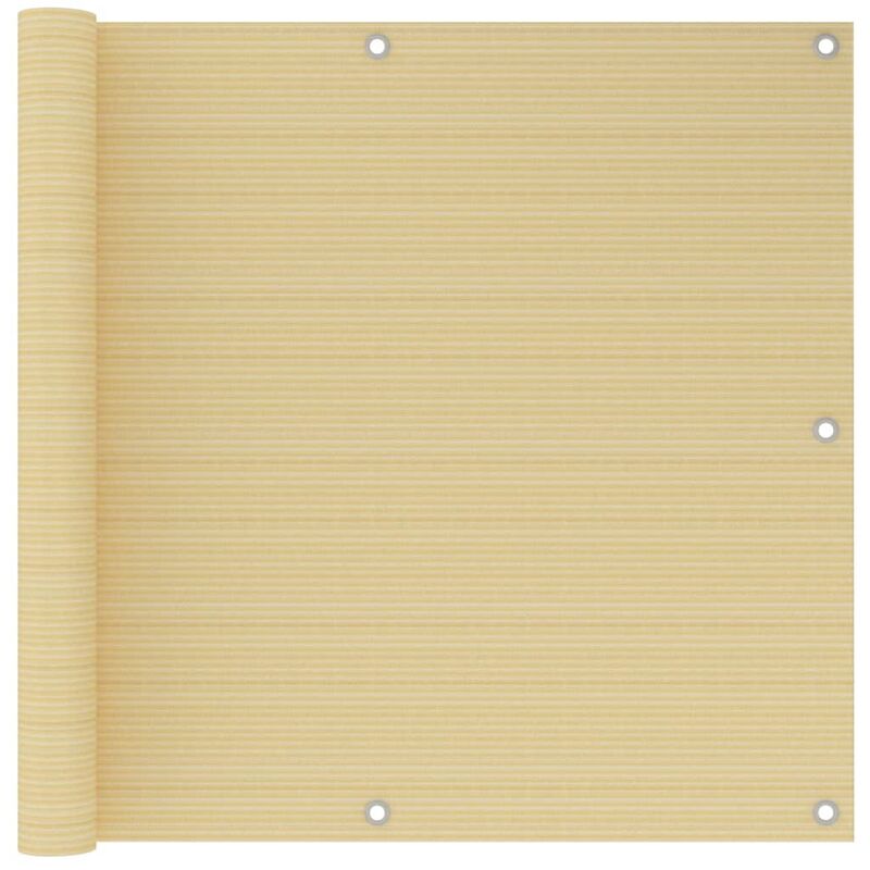 

Toldo para balcón HDPE beige 90x300 cm - Beige - Youthup