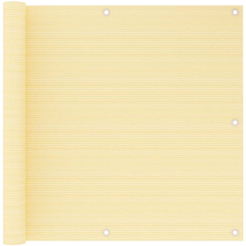 

Toldo para balcón HDPE beige 90x500 cm - Beige - Youthup