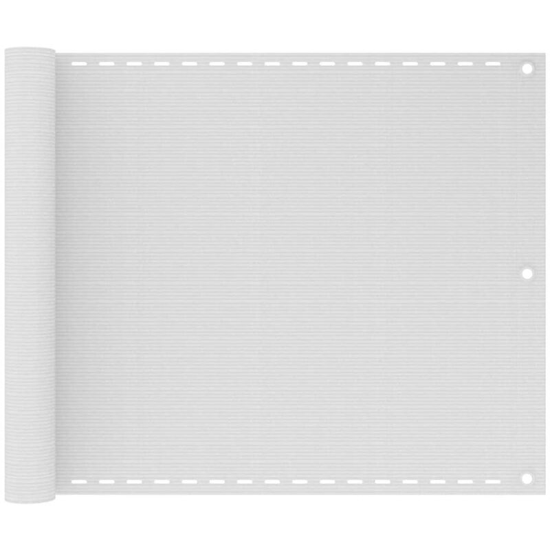 

Toldo para balcón HDPE blanco 75x300 cm - Blanco - Youthup