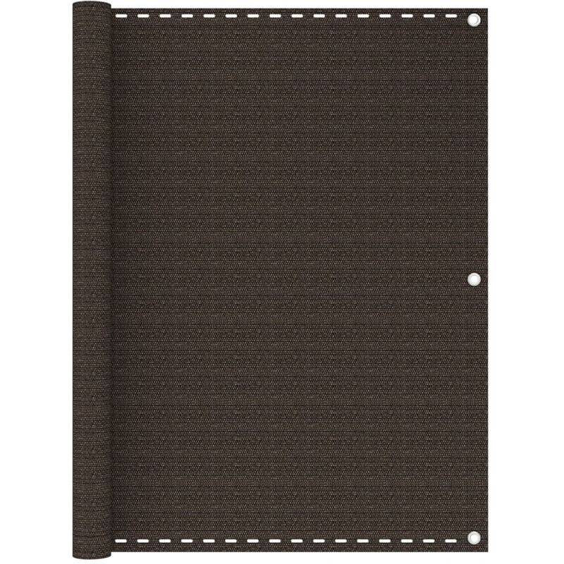

Toldo para balcón HDPE marrón 120x400 cm - Marrón - Youthup