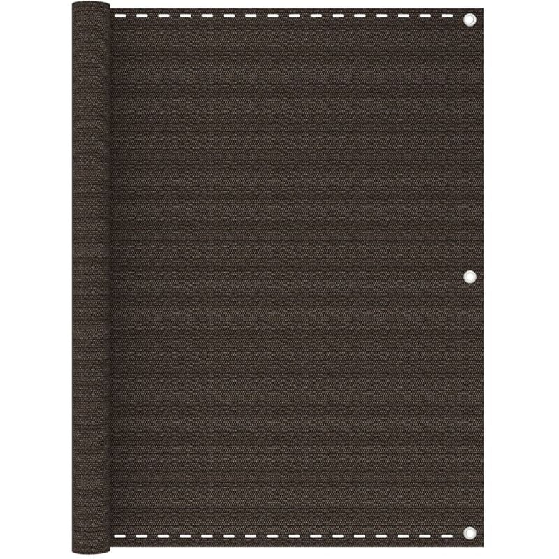 

Toldo para balcón HDPE marrón 120x500 cm - Marrón - Youthup