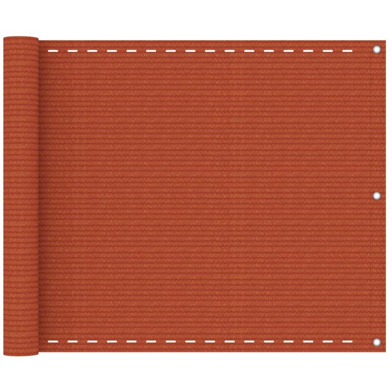 

Toldo para balcón HDPE naranja 75x300 cm - Naranja - Youthup