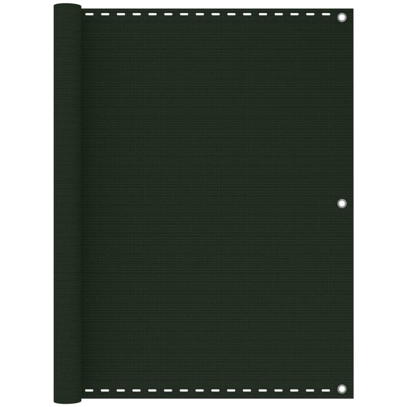 

Toldo para balcón HDPE verde oscuro 120x500 cm - Verde - Youthup