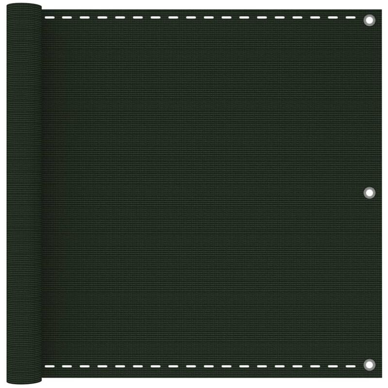 

Toldo para balcón HDPE verde oscuro 90x400 cm - Verde - Youthup