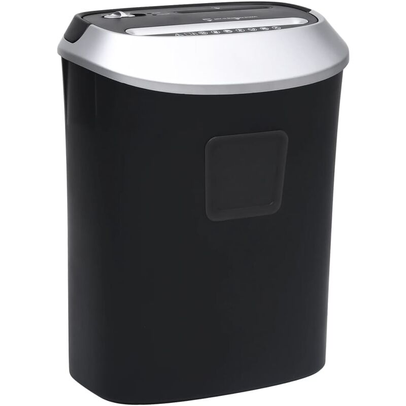 

Trituradora de papel corte cruzado 10 hojas negro - Youthup
