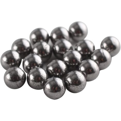 Youyijia 1000PCS Kugellager Kugeln Metallkugeln Schleudermunition 8mm Kaliber zum Reinigen Dekanter für Karaffen Dekanter Vasen oder Flaschen Weinkaraffen