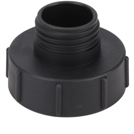 Youyijia IBC Adapter Feingewinde auf Grobgewinde 100 mm Tonnenlaufgelenk aus Kunststoff für IBC Wassertank Regentonnen Wasserhahn Container
