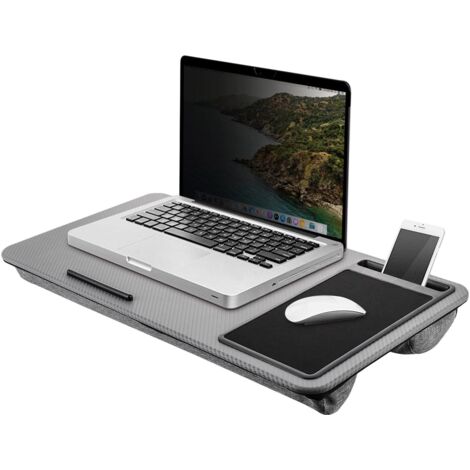 Youyijia Laptop Tray 57.5x30.5x6cm Laptop Stand Lap Desk for Laptop Laptop Cushion Laptop Stand for Bed Large Lap Desk Tray for Sofa and Bed
