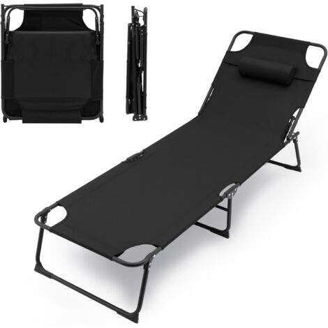 Youyijia Portable Folding Camping Bed Lounger  Lightweight Outdoor Cot for Hiking, Trekking, Backpacking, Garden, Beach, Military, Survival, Emergency Sleep, Travel, Fishing, Caravan Use  Durable St