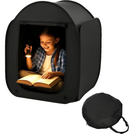 Youyijia Sensory Tent, Pop Up Black Out Bed Tent for Anxiety Kids, Calming Corner for Autism, Anxiety, SPD, Large Pop Up Tent Indoor with Portable Bag