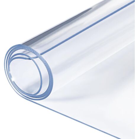 Youyijia Tischschutz PVC Durchsichtige Tischdecke Klare Tischdecke Plastik Tischfolie Transparent 180x100cm 2 mm Dick Wasserdicht Kein Schrumpfen Geruchlos Nach