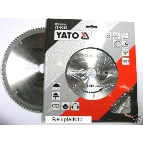 YT 6095 YATO-ALUMINIUM-POUR SCIE CIRCULAIRE 250 X 100 X 30 MM YT-6095