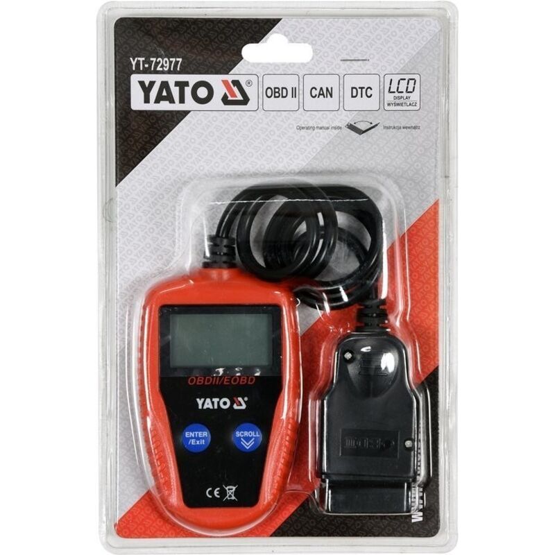YT-72977 Tester diagnostico YATO obd/eobd