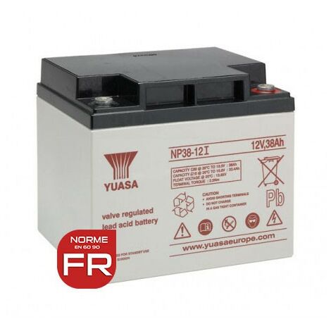 YUASA 12V - 38.0Ah - NP38-12 I FR - AGM
