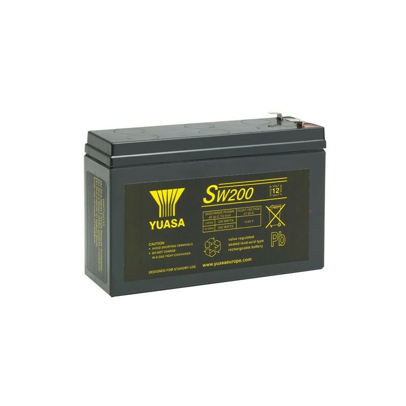 Yuasa - 12V - 5.9Ah - SW200 / SW200CYUA - agm - Spécial onduleur