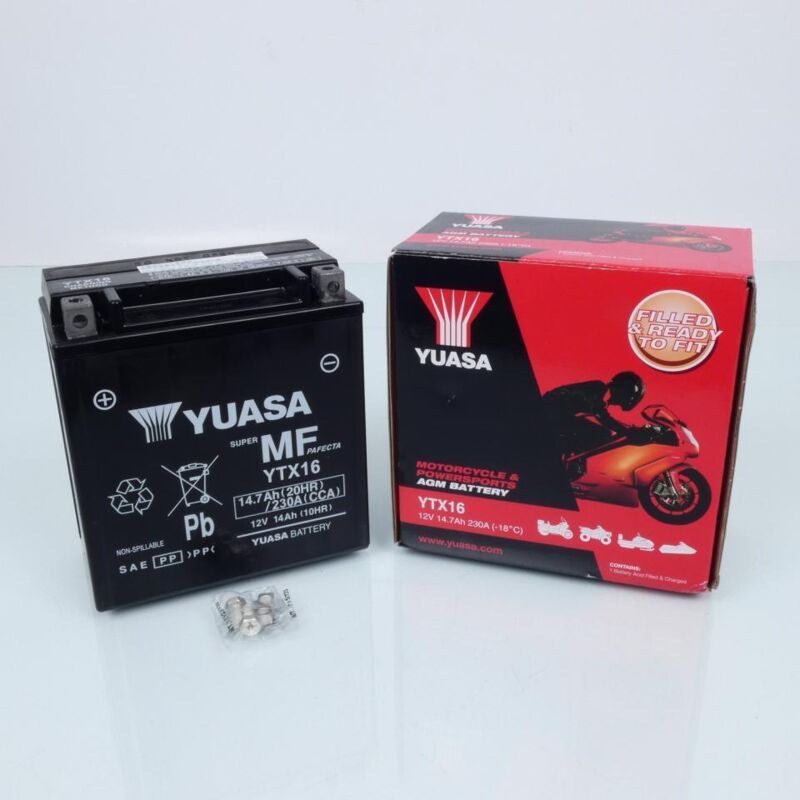 Sla Yuasa Batterie Für Motorrad Kawasaki 1500 Vn Classic 1996 Bis