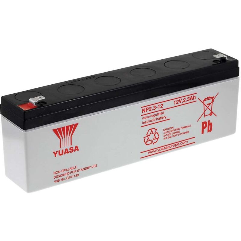

Batería de plomo-sellada NP2.3-12 Vds - Yuasa
