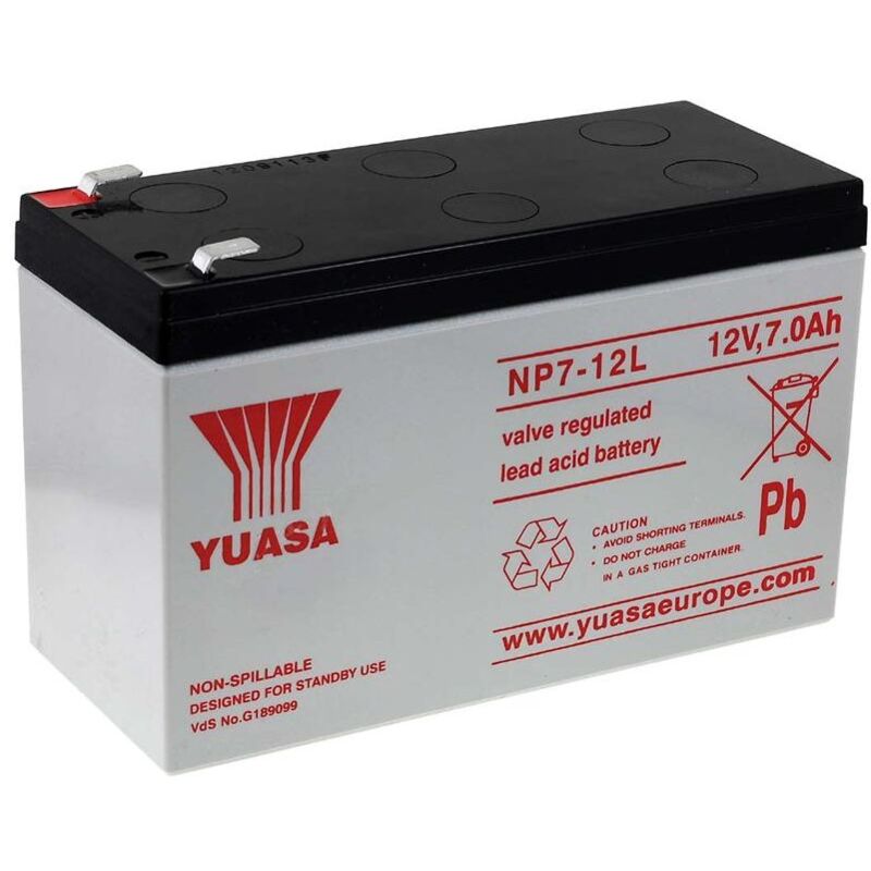 

Yuasa - Batería de plomo-sellada NP7-12L Vds
