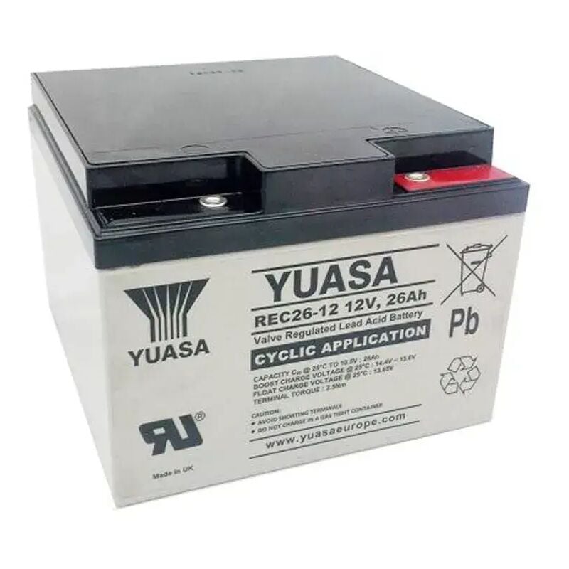 Batería Yuasa REC26-12 26AH 12V