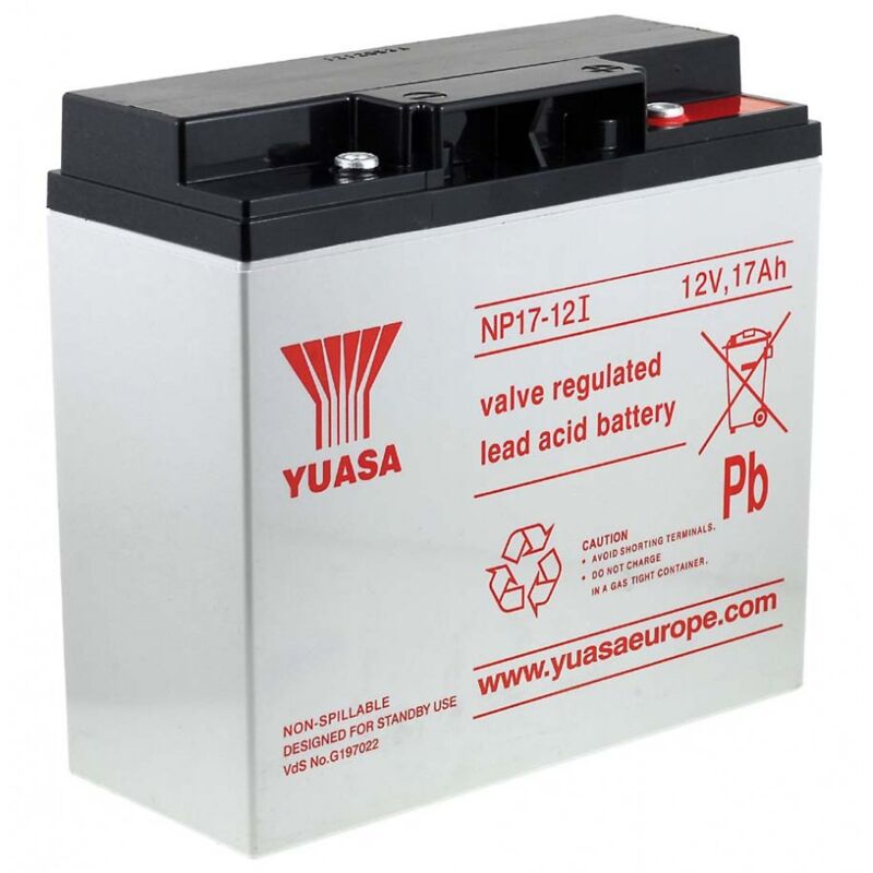 

Batería Plomo NP17-12I Vds compatible con Hawker Enersys Genesis NP18-12R - Yuasa