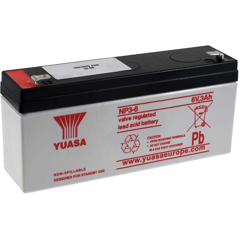 

YUASA Batería plomo NP3-6
