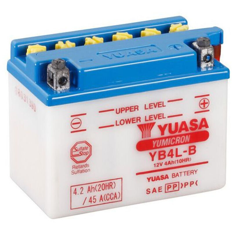 Batterie De Moto Yuasa Yb4lb Cp 12 V 4.2 Ah