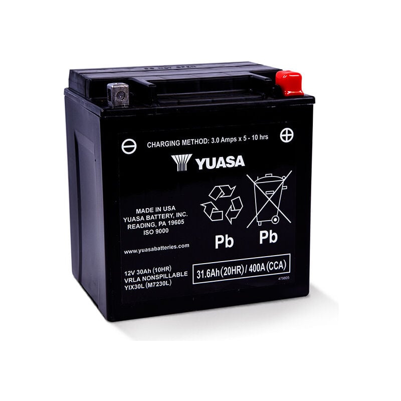 Batterie moto YIX30L-BS-PW 12V 30Ah - Yuasa