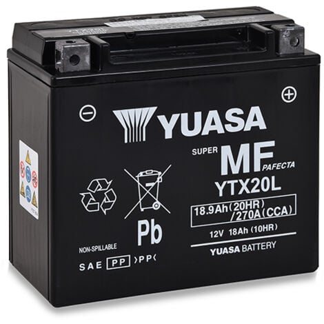 Batterie Lithium YTX20L-BS sans entretien HJTX20(H)L-FP-S