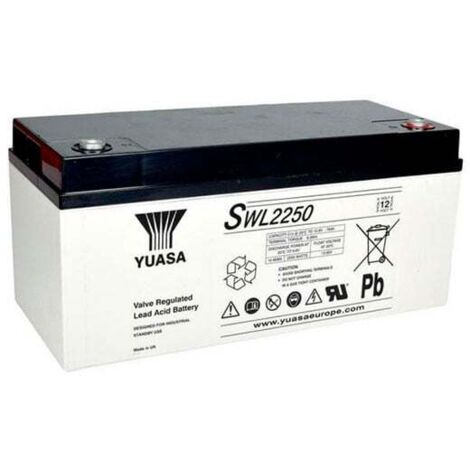 Yuasa - Batterie onduleur (UPS) YUASA SWL2250 12V 86Ah M8-F