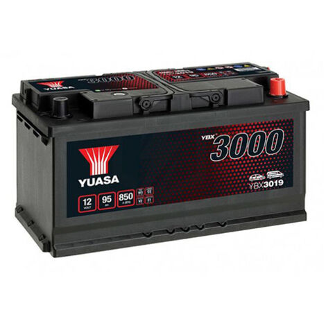 Yuasa - Batterie voiture Yuasa YBX3019 12V 95Ah 850A