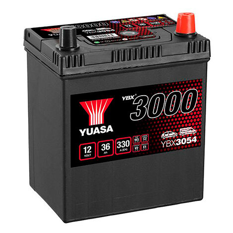 Yuasa - Batterie voiture Yuasa YBX3054 12V 36Ah