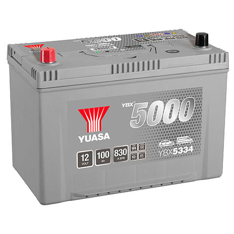 Yuasa - Batterie voiture Yuasa YBX5334 12V 100Ah 830A