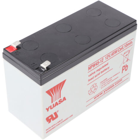YUASA Blei-Akkumulator NP45-12, 12 V-/8,5 Ah