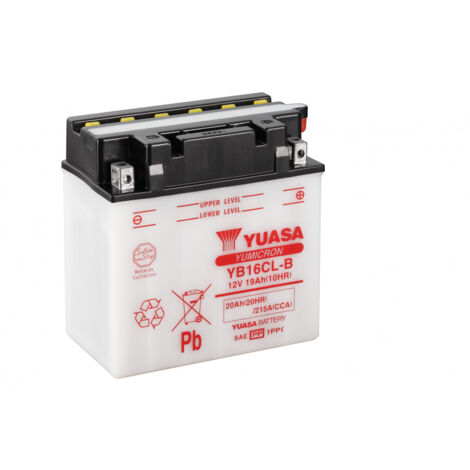 YUASA YB16CL-B BATTERIE DE MOTO YB16CL-B -Y-
