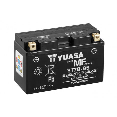 YUASA YT7B-BS BATTERIE DE MOTO YT7B-BS(CP)