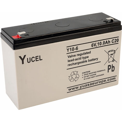 Yuasa REC10-12 12v 10Ah Cyclic Battery Buy Online from The Battery