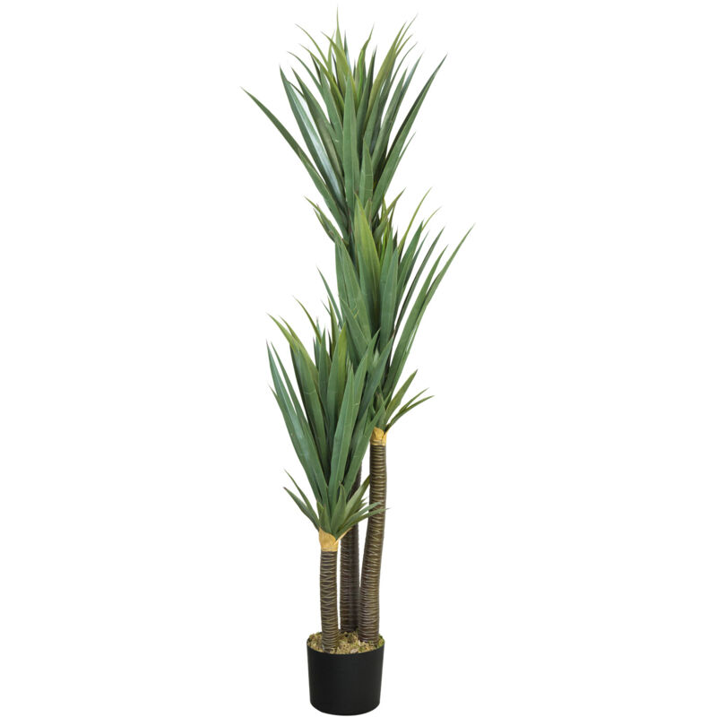 Decovego - Yucca Plante Artificielle Artificiel Plastique 90 - 150 cm Domaine Interne