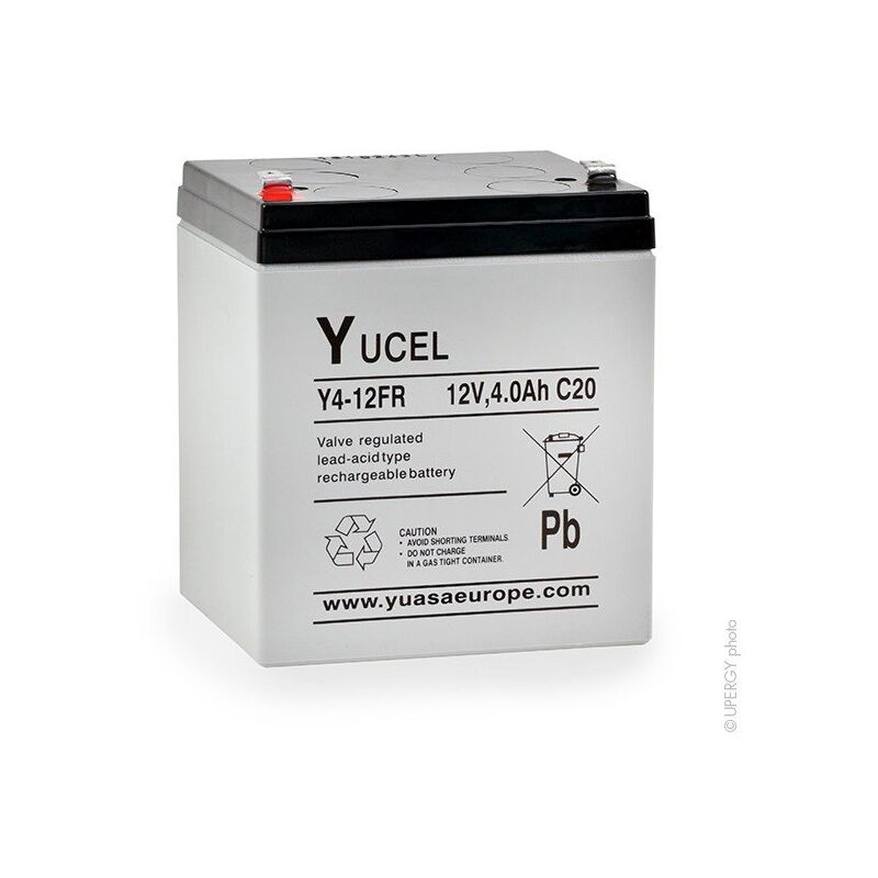 

Yucel - Batería plomo AGM YUCEL Y4-12FR 12V 4Ah F4.8
