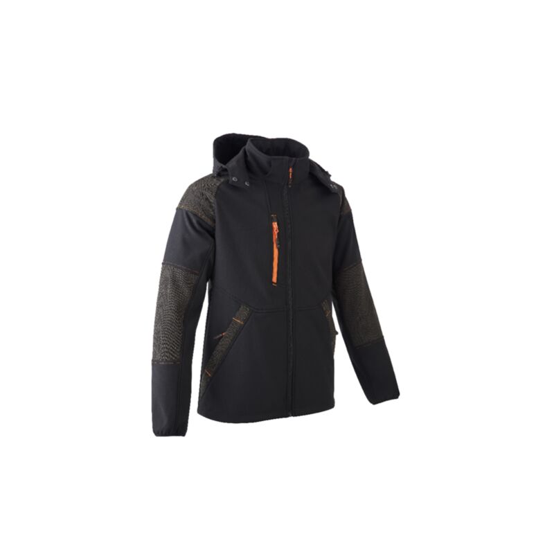 Veste Softshell polaire yuki ii - Noir l Veste Softshell polaire yuki ii - Noir l