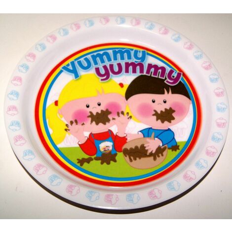 Yummy Yummy Plate - Melamine Plate