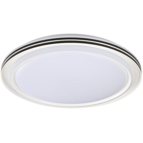 yunke deckenlampe 144w 3000-4000-6000k weiss/schwarz 50d reg.in 11520lm c/remote