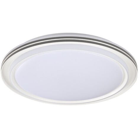 yunke deckenlampe 72w 3000-4000-6000k weiss/grau 40d reg.inte 6480lm c/remote