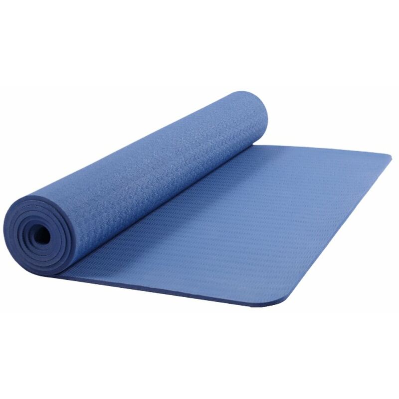 

Esterilla de yoga antideslizante de doble cara de 6 mm, suave TPE, gimnasia, alfombrillas de goma para fitness, modelado de ejercicios, estiramiento,